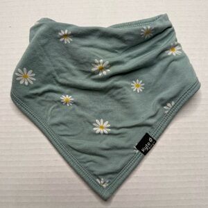 Kyte BABY Teal Daisy Bandana Bib